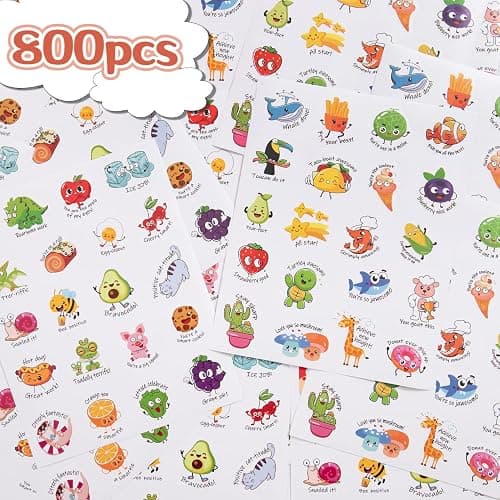 800pcsTeacher Classroom Motivational Stickers for Kids Students thumbnail 4