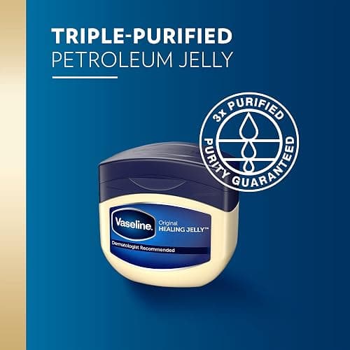 Vaseline Petroleum Jelly Original 3 Count Provides Dry Skin Relief And Protects Minor Cuts Dermatologist Recommended And Locks In Moisture 13oz thumbnail 3