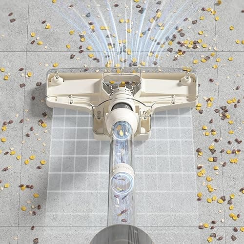 Oxxggkao Aspirateur sans fil ultra résistant avec triple filtration, aspiration 18 000 PA et animal domestique pour moquets/sols Aspirateur à main pour personnes âgées thumbnail 4
