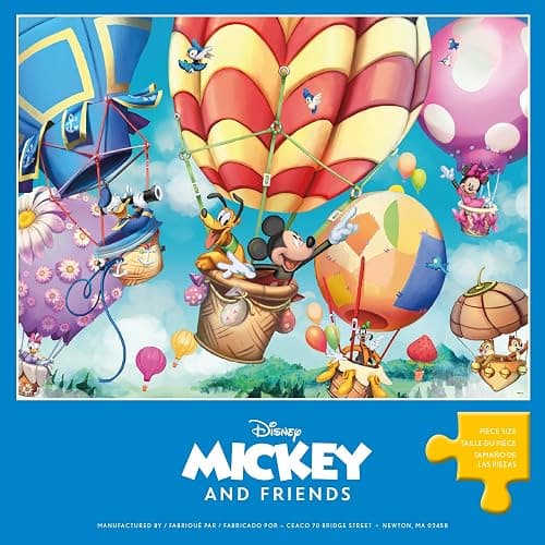 Ceaco - Disney - Mickey's Air Balloon - 300 Oversized Piece Jigsaw Puzzle thumbnail 6