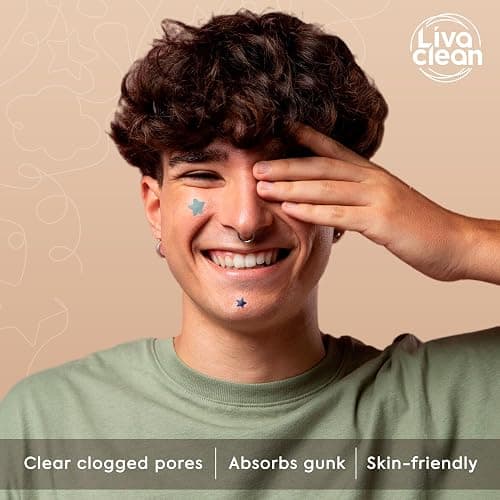 LivaClean 240 CT Neutrals Pimple Patches for Face w/Salicylic Acid & Tea Tree, Hydrocolloid Acne Patches Cute Star Pimple Patch for Healing, Cute Face Stickers, Zit Patch thumbnail 7