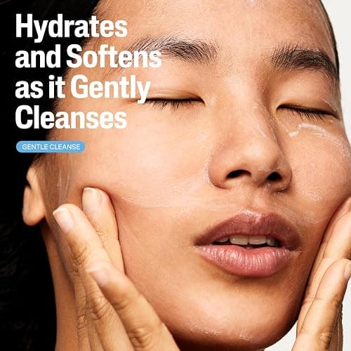 Cetaphil Face Wash, Hydrating Gentle Skin Cleanser for Dry to Normal Sensitive Skin, 20 oz, Fragrance Free, Soap Free and Non-Foaming thumbnail 4