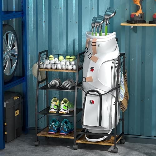 Golf Bag Garage Storage thumbnail 4