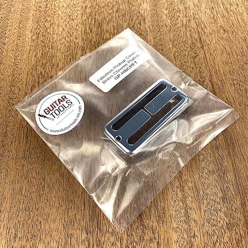 Filtertron Pickup Cover - Brass Chrome Plated - GP-HBCPFT thumbnail 2