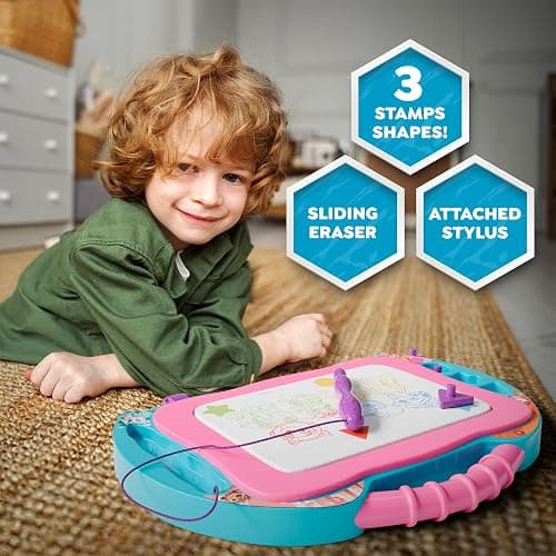 Lollipop Paw Patrol Magnetic Drawing Board - Limitless Creativity with Easy Erasing - Mess-Free Fun, Smart Storage, and Kid-Friendly Design for Creative Adventures - Pink Color thumbnail 6