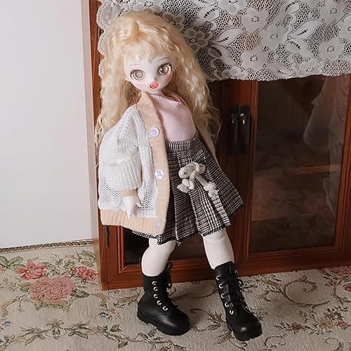 Bjd Doll Clothes Handmade Fashionable and Cute Clothing Suitable for 1/3 1/4 18inch 24 inch BJD SD Doll (J, 1/4) thumbnail 6