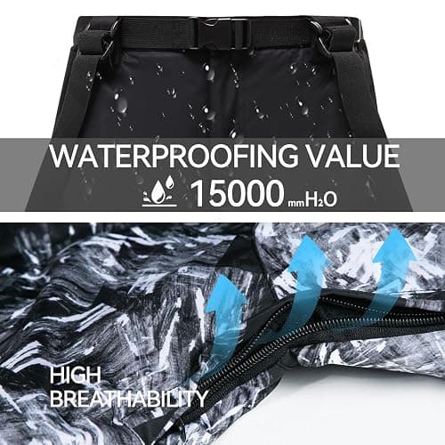 Men's Ski Jacket and Pants Set,Waterproof Warm Ski Suit,Winter Adult Snow Suit for Mountain Snowboarding thumbnail 5