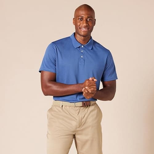 Amazon Essentials Men's Slim-Fit Quick-Dry Golf Polo Shirt - Discontinued Colors thumbnail 6