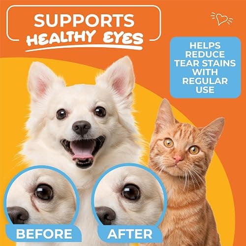 Paw Science Dog Eye Wipes - Hypoallergenic Eye & Face Wipes for Dogs, Cats, & Puppy - Pet Tear Stain Remover & Cleaner - Gently Cleans & Removes Discharge, Crust, & Gunk (Coconut) thumbnail 3