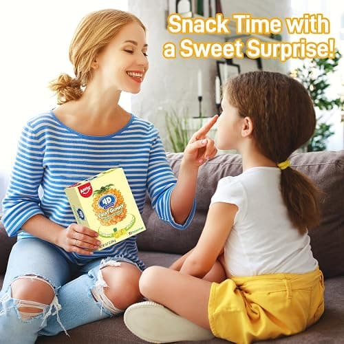 AMOS 4D Gummy Pineapple Burst Candy,Fruit-Shaped Gummies, Natural Flavor, 240g Individual Sharing Pack thumbnail 7