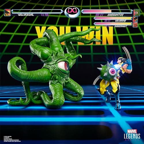 Marvel Legends Series Gamerverse Gargantos, Retro Video Game-Inspired Collectible 6-Inch Scale Action Figure thumbnail 7