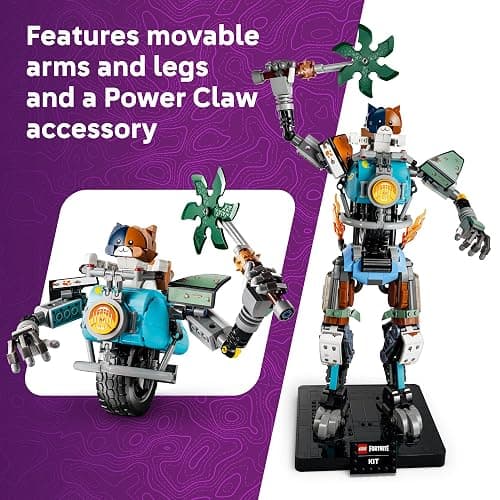 LEGO Fortnite KIT - Building Toy for Boys & Girls, Ages 12+ - Fortnite Toy for Kids - Mech Action Figure with Posable Arms - Bedroom Decor for Fans - Gift for Kids - 77081 thumbnail 4
