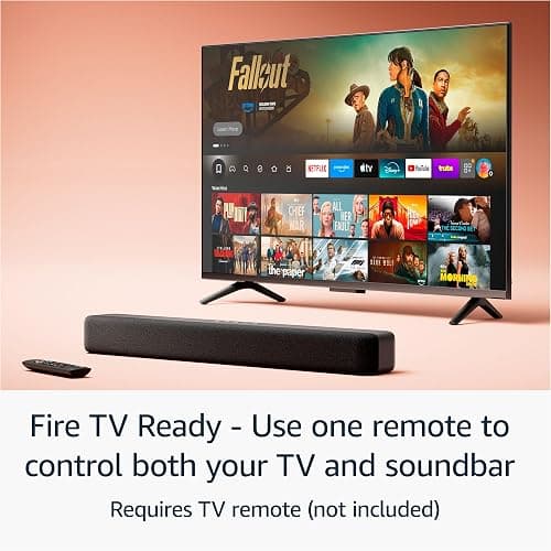 Amazon Fire TV Soundbar, 2.0 speaker with DTS Virtual:X and Dolby Audio, Bluetooth connectivity thumbnail 3