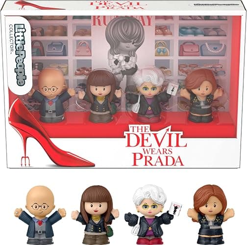Little People Collector The Devil Wears Prada Special Edition Set for Movie Fans, 4 Figures in a Display Package (Amazon Exclusive) - Image 1