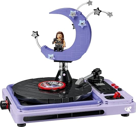 LEGO Editions Olivia Rodrigo's Concert Moon - Record Player Model Kit w/Vinyl & Minifigure - Kids' Room Decor - Music Gift for 14+ Year Old Teenage Girls, Boys & Fans - 43029 thumbnail 5