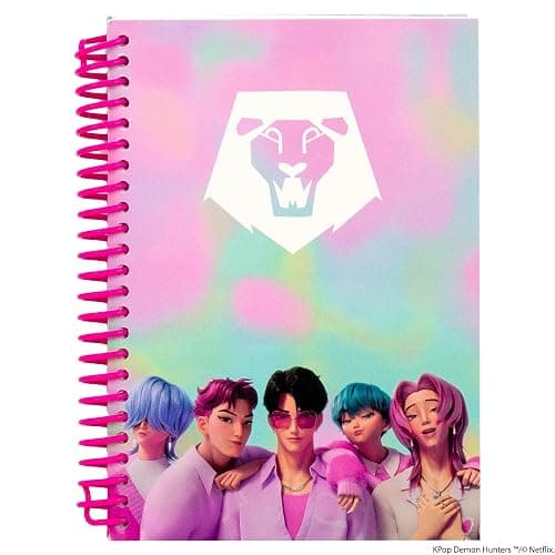 KPop Demon Hunters™ Journal – Saja Boys Edition, 100 Lined Pages, Notebook Measures 5.8 x 8.3, Official K Pop Demon Hunters Merch for K-Pop Fans, Students, Teens thumbnail 7