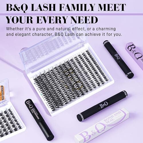 B&Qaugen B&Q Lash Remover for Lash Clusters 10 ML Lash Cluster Remover Cluster Lash Remover Cluster Lash Bond Remover Lash Adhesive Remover Lash Glue Remover Lash Bond and Seal Remover（Remover-10ML） thumbnail 7