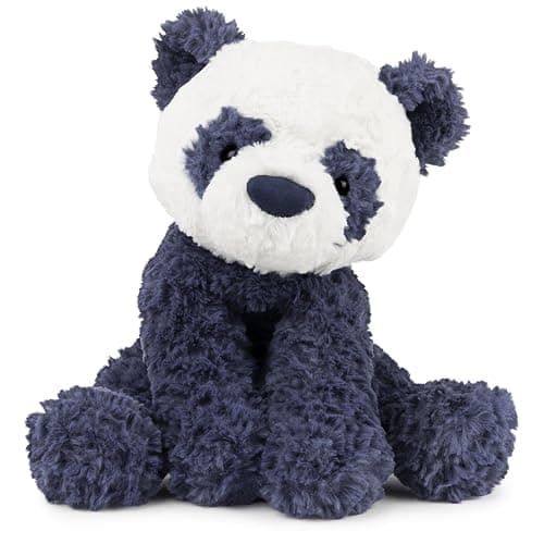 GUND Cozys Collection Panda, Panda Bear Stuffed Animal, Plush Toy for Ages 1 and Up, Navy Blue, 10” - Image 1
