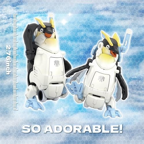 BEASTBOX BB-68 Jetstream Deformation Toys Action Figure, Converting Toys in Mecha and Cube, Perfect Birthday Party Gift for Teens and Adults, Based on Penguin. thumbnail 3