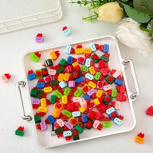 Simgoing 100 Pcs Mini Resin Dumpster Figurines Bulk, Bright Colors | Mini Resin Trash Shape, Dumpster Desk Accessories, Tiny Figurines to Hide, Employee Appreciation Gifts for Coworker Teacher thumbnail 2