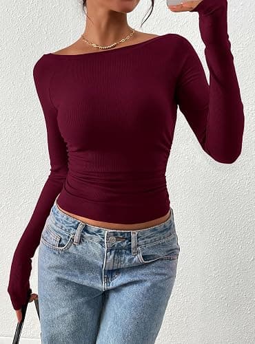Long Sleeve Shirts for Women 2025  thumbnail 4