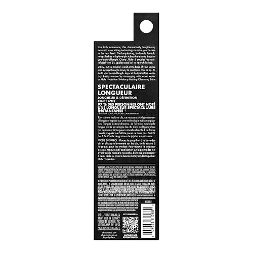 e.l.f. Lash XTNDR Mascara, Made With Tubing Technology For The Look Of Lash Extensions, Clump & Flake Free, Vegan & Cruelty-Free, Soft Black - 7 ml (Pack of 1) - Soft Black thumbnail 8