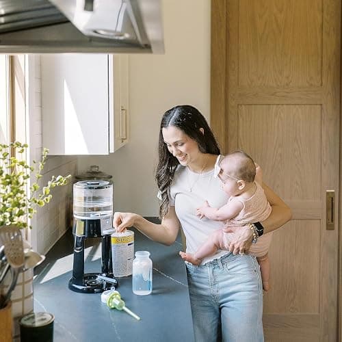 Dr. Brown's Insta-Prep Warm Water Dispenser to Instantly Prepare Baby’s Formula Bottle,Large Capacity Glass Tank with 3 Temperature Settings,Black - Black thumbnail 9