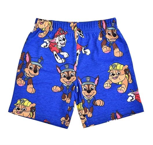 Paw Patrol Nickelodeon Chase, Marshall & Rubble Boys T-Shirt and Shorts Set for Toddler and Little Kids thumbnail 5