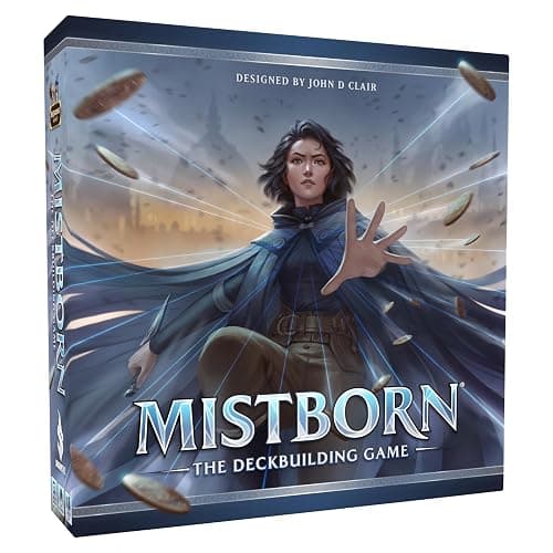 Mistborn Deckbuilding Game by Brotherwise Games | Fantasy Card Strategy with Allomantic Powers | Build Your Deck, Burn Metals, and Battle Through Cinematic Missions | 1 to 4 Players | Ages 13+ - Image 1