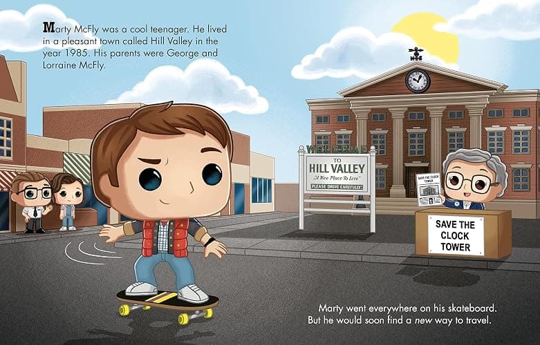 Back to the Future (Funko Pop!) (Little Golden Book) thumbnail 2