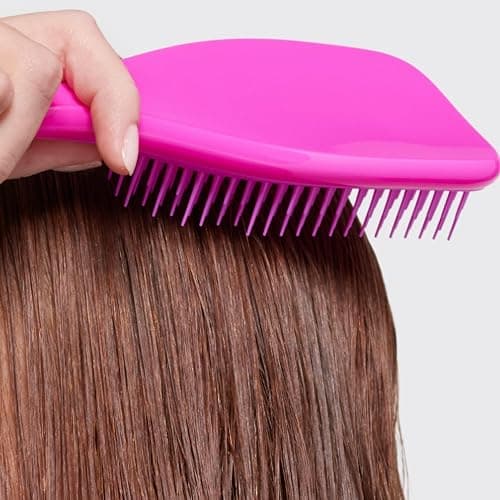 Tangle Teezer Ultimate Detangler Brush for Wet & Dry Hair, Eliminates Knots & Reduces Breakage for All Hair Types, Runway Pink thumbnail 9