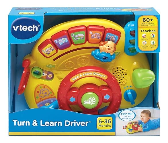VTech Turn and Learn Driver, Yellow thumbnail 4