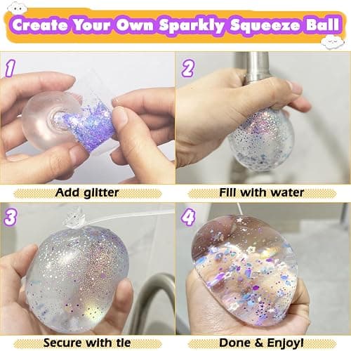 FUNSHOWCASE Nano Tape Bubble Kit with Clay, Marker, 6-Design Guide Squishy Maker Set thumbnail 7
