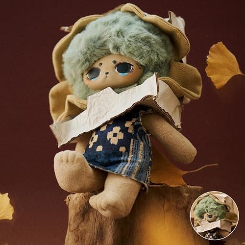 CALEMBOU Plush Doll Blind Box, 8'' Echo Forest Whispers Series Stuffed Animal Handmade Plush Toys, Kawaii Mystery Collectible Toys Cute Soft Charm Christmas Birthday Gifts (Forest Whispers Series) thumbnail 8