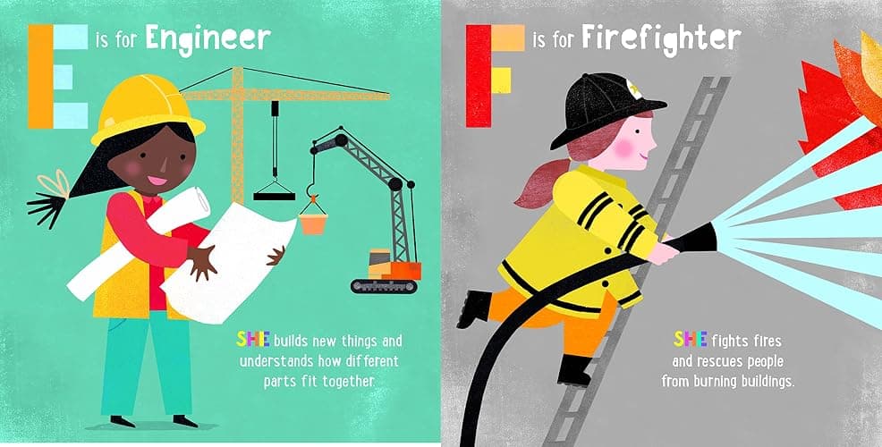ABC for Me: ABC What Can She Be?: Girls can be anything they want to be, from A to Z (Volume 5) thumbnail 5
