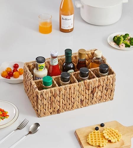 Berdeng Utensil Caddy, Utensil Basket for Table,Napkin and Utensil Holder, Silverware Caddy, Cutlery Holder, Utensil Holder for Party, Picnic Caddy for Plates and Utensils… thumbnail 7