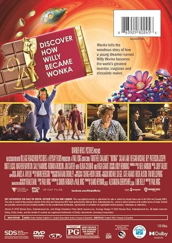 Wonka (DVD) thumbnail 3