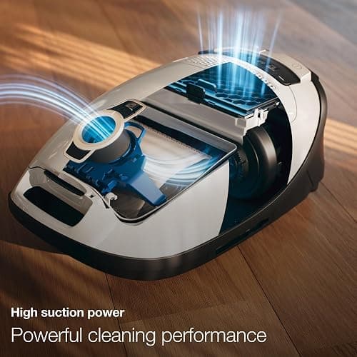 Miele Classic C1 Turbo Team Bagged Canister Vacuum, Tech Blue - Portable, Household thumbnail 3