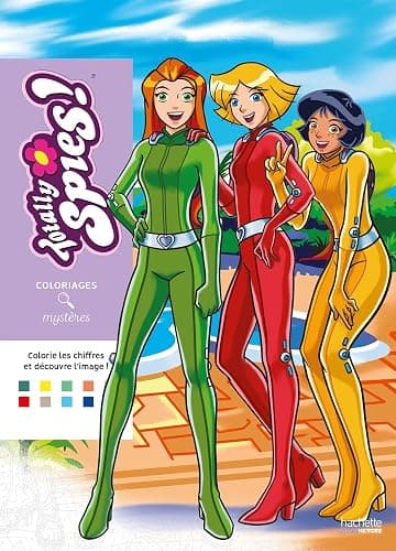 Coloriages mystères - Totally Spies: Coloriez les chiffres et découvrez l'image - Image 1