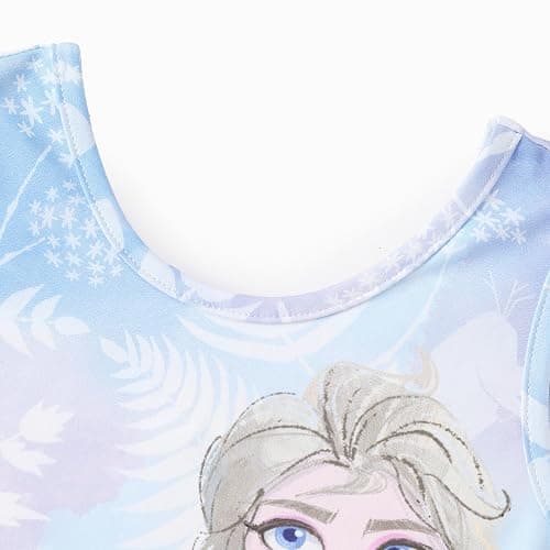 Disney Stitch丨Princess丨Minnie Mouse丨Frozen Elsa Gymnastics Leotards for Girls One-Piece Kids Unitard Biketards 2-9Y thumbnail 3