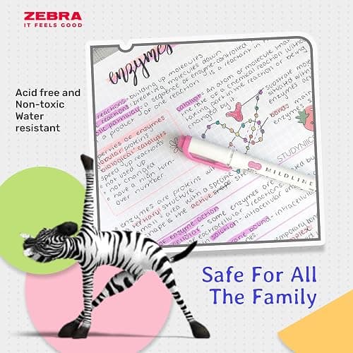 Zebra Mildliner Creative Marker Double Ended Soft Mild Color 15 Pack thumbnail 4