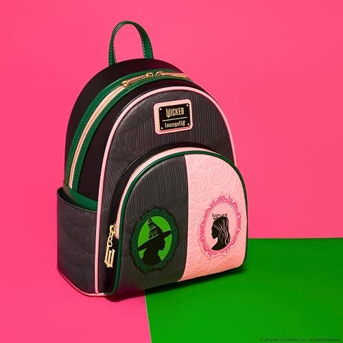 Loungefly Universal: Wicked - Glinda and Elphaba Mini-Backpack, Amazon Exclusive thumbnail 10