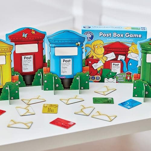 Orchard Toys Post Box Game, Matching and Posting Fun for Ages 2+ thumbnail 5