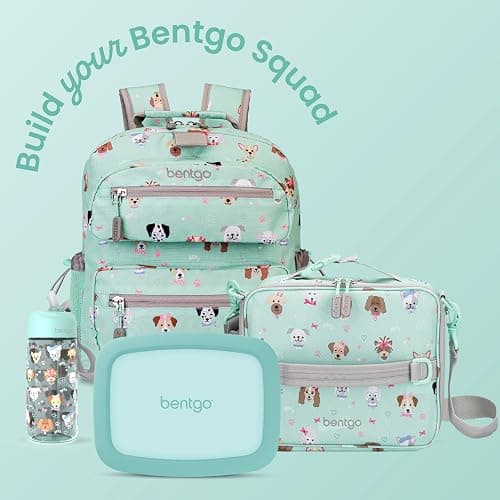 Bentgo Kids Bento-Style 5-Compartment Leak-Proof Lunch Box - Just-Right Portions for Ages 3 to 7, Durable, Drop-Proof, Dishwasher Safe, PFAS & BPA-Free & Made with Food-Safe Materials (Seafoam) thumbnail 7