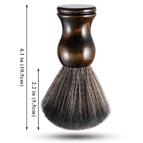 NiHome Vinyl Record Cleaning Brush, Anti-Static Soft LP Record Cleaner, Vinyl Dust Remover Brush with Ultra-Fine Fiber Bristles, Safe for Vinyl LP CD Album, Retro Design with Beech Wood Handle (Small) thumbnail 7
