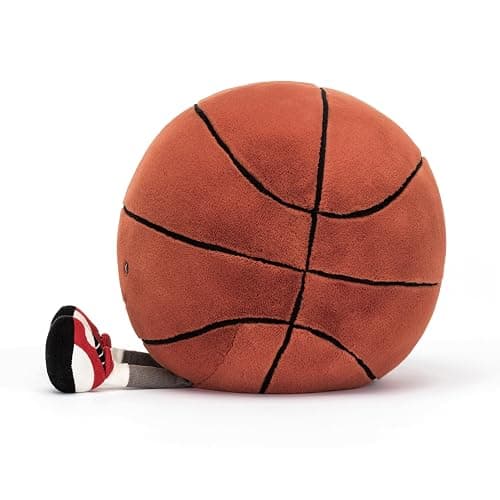 Jellycat Amuseables Basketball Stuffed Toy, 12.5 inches - Basketball Plush Gift for Sports Fans - Basketball thumbnail 2