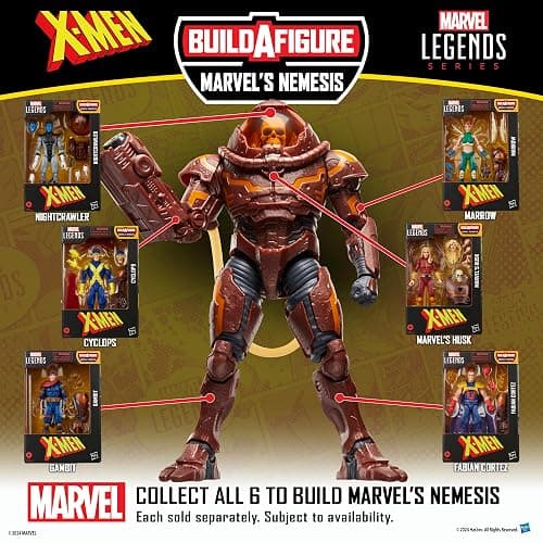 Marvel Legends Series Nightcrawler, X-Men Comics Collectible 6-Inch Scale Action Figure thumbnail 12