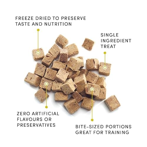 Crumps' Naturals Freeze Dried Beef Liver Mini Trainers, 4.4oz, Dog Treats thumbnail 5