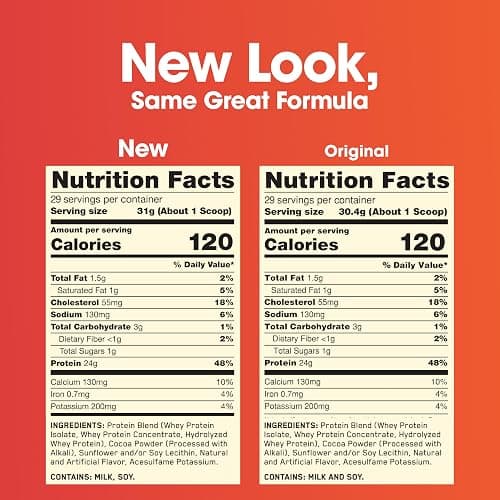 Optimum Nutrition Gold Standard 100% Whey Protein Powder, Double Rich Chocolate 1.98 Pound (Packaging May Vary) thumbnail 4