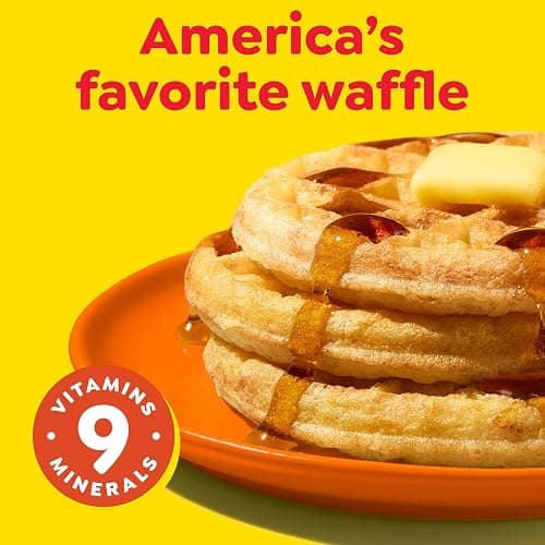 Eggo Homestyle Waffles, Breakfast Food, Frozen Breakfast, 10 Waffles (Frozen) thumbnail 7